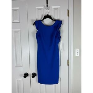 NWT Calvin Klein Womens Blue Dress Size 6